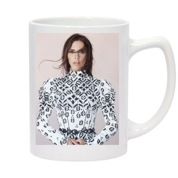 Victoria Beckham 14oz White Statesman Mug