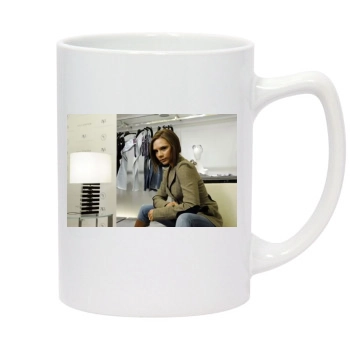 Victoria Beckham 14oz White Statesman Mug