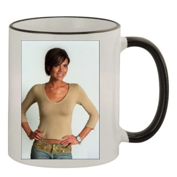 Victoria Beckham 11oz Colored Rim & Handle Mug