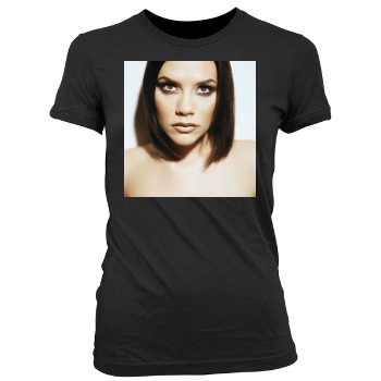 Victoria Beckham Women's Junior Cut Crewneck T-Shirt