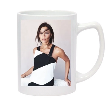 Victoria Beckham 14oz White Statesman Mug