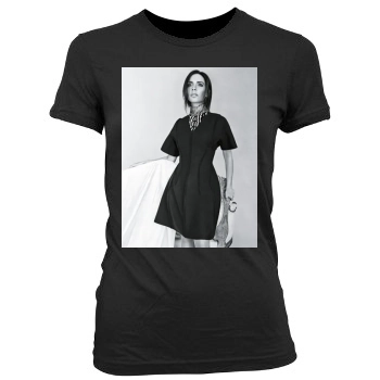 Victoria Beckham Women's Junior Cut Crewneck T-Shirt