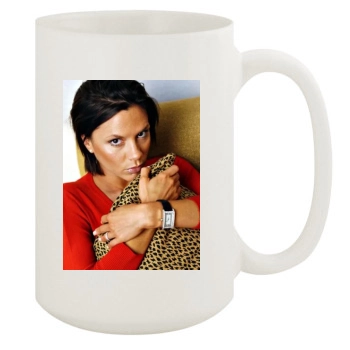 Victoria Beckham 15oz White Mug