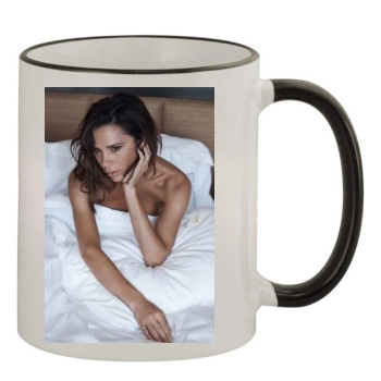 Victoria Beckham 11oz Colored Rim & Handle Mug