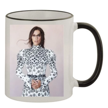 Victoria Beckham 11oz Colored Rim & Handle Mug