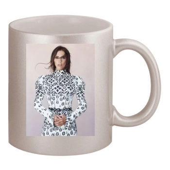 Victoria Beckham 11oz Metallic Silver Mug