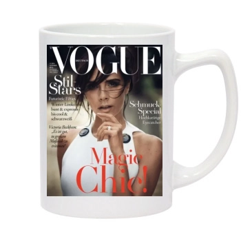 Victoria Beckham 14oz White Statesman Mug