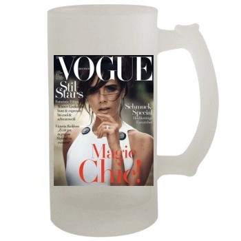 Victoria Beckham 16oz Frosted Beer Stein