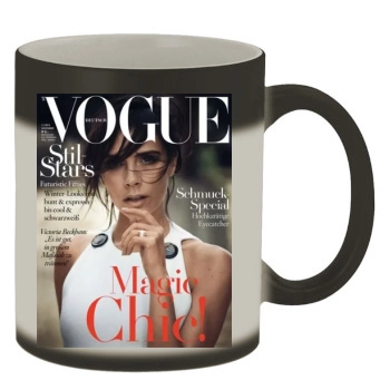 Victoria Beckham Color Changing Mug