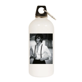 Victoria Beckham White Water Bottle With Carabiner