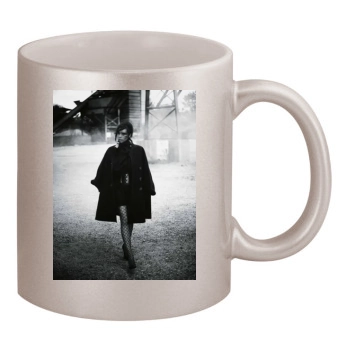 Victoria Beckham 11oz Metallic Silver Mug