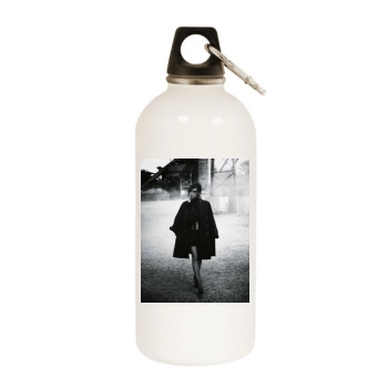 Victoria Beckham White Water Bottle With Carabiner