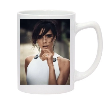 Victoria Beckham 14oz White Statesman Mug