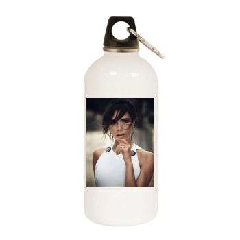 Victoria Beckham White Water Bottle With Carabiner