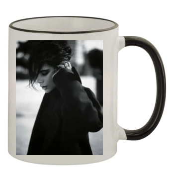 Victoria Beckham 11oz Colored Rim & Handle Mug