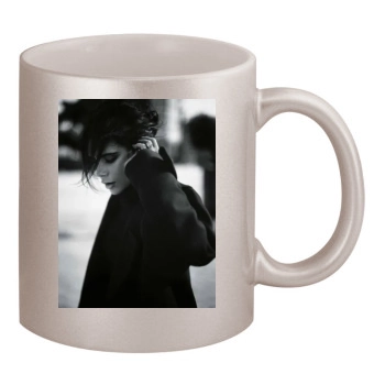 Victoria Beckham 11oz Metallic Silver Mug