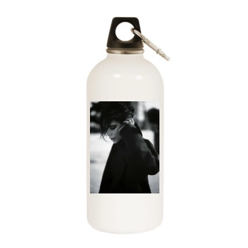 Victoria Beckham White Water Bottle With Carabiner