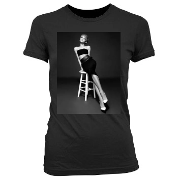 Zendaya Coleman Women's Junior Cut Crewneck T-Shirt