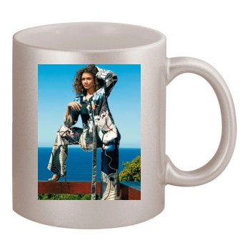 Zendaya Coleman 11oz Metallic Silver Mug