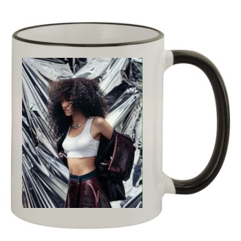 Zendaya Coleman 11oz Colored Rim & Handle Mug