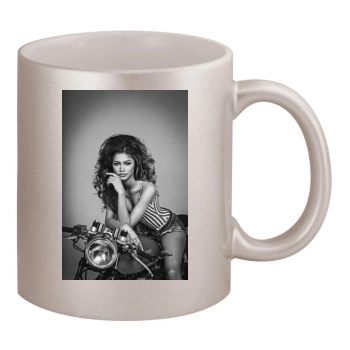 Zendaya Coleman 11oz Metallic Silver Mug