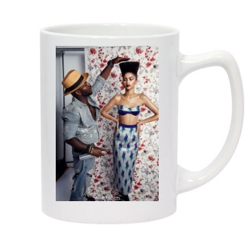 Zendaya Coleman 14oz White Statesman Mug