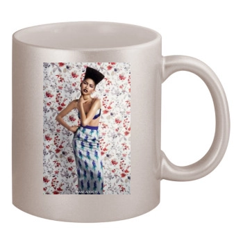 Zendaya Coleman 11oz Metallic Silver Mug