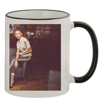 Zendaya Coleman 11oz Colored Rim & Handle Mug