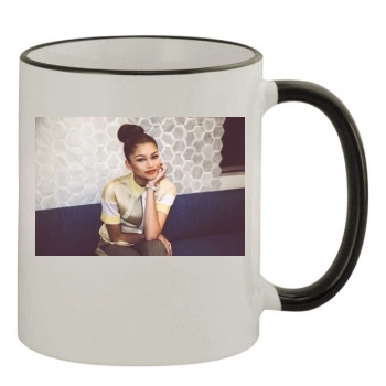 Zendaya Coleman 11oz Colored Rim & Handle Mug