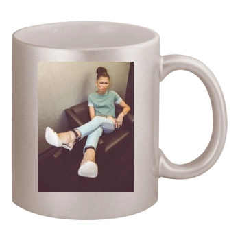 Zendaya Coleman 11oz Metallic Silver Mug