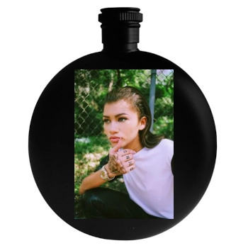 Zendaya Coleman Round Flask