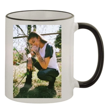 Zendaya Coleman 11oz Colored Rim & Handle Mug