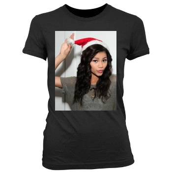 Zendaya Coleman Women's Junior Cut Crewneck T-Shirt