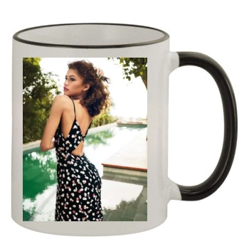 Zendaya Coleman 11oz Colored Rim & Handle Mug