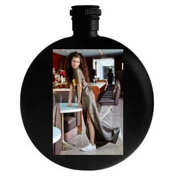 Zendaya Coleman Round Flask