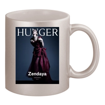 Zendaya Coleman 11oz Metallic Silver Mug