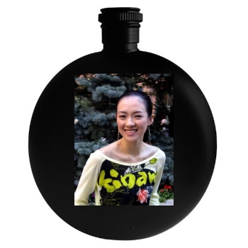 Zhang Ziyi Round Flask