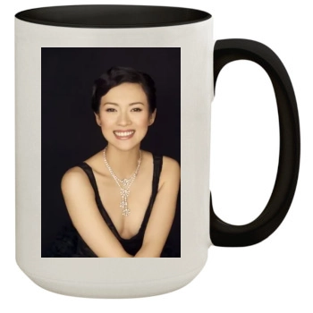 Zhang Ziyi 15oz Colored Inner & Handle Mug