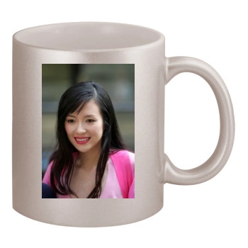 Zhang Ziyi 11oz Metallic Silver Mug