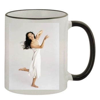 Zhang Ziyi 11oz Colored Rim & Handle Mug