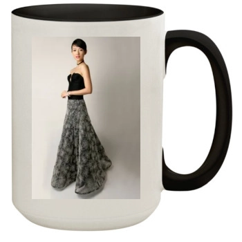 Zhang Ziyi 15oz Colored Inner & Handle Mug