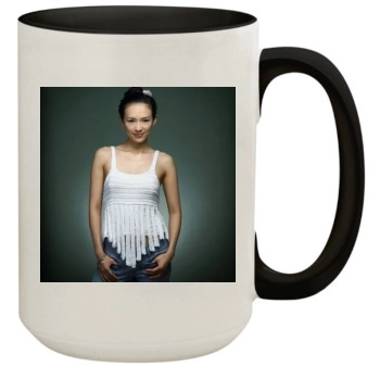 Zhang Ziyi 15oz Colored Inner & Handle Mug