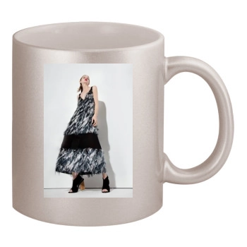 Zlata Mangafic 11oz Metallic Silver Mug