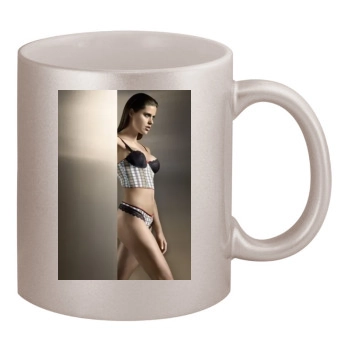 Zoe Duchesne 11oz Metallic Silver Mug