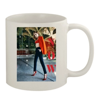 Zoey Deutch 11oz White Mug