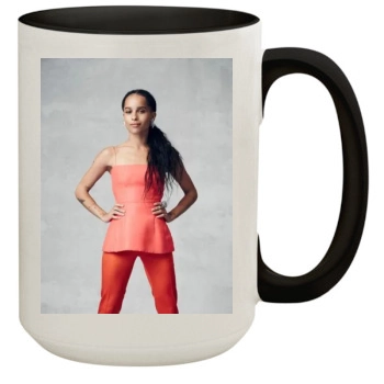 Zoe Kravitz 15oz Colored Inner & Handle Mug