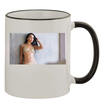 Zoe Kravitz 11oz Colored Rim & Handle Mug