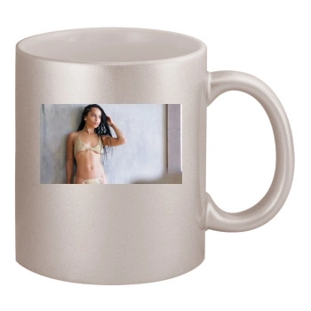 Zoe Kravitz 11oz Metallic Silver Mug