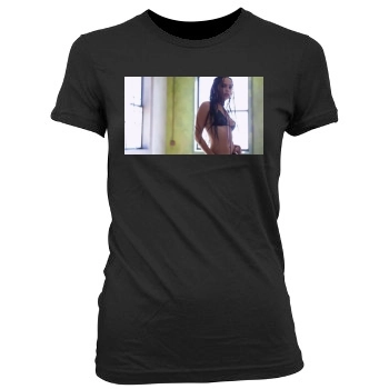 Zoe Kravitz Women's Junior Cut Crewneck T-Shirt