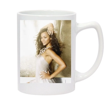 Zoe Saldana 14oz White Statesman Mug